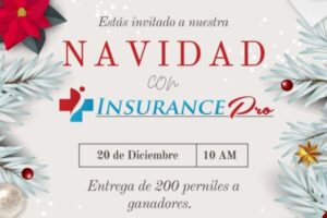 Estás invitado a nuestra NAVIDAD🎄con Insurance Pro