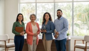 Final expense insurance agents in Kissimmee, FL ready to assist clients.